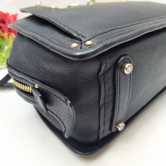 Coach Dreamer 21 Limited Edition Black Leather 2-Way Zipper Crossbody Bag - Picture 8 of 16